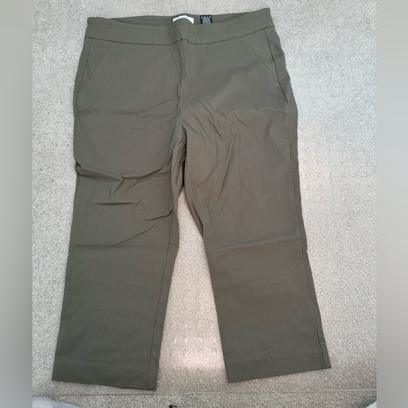 Crop dress pants pull on - Picture 2 of 4